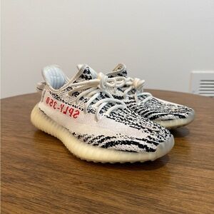 Yeezy Boost 350 V2 Zebra White Black Red